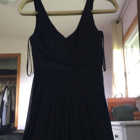 NWT navy j crew silk bridesmaids dress - Picture 2 of 6